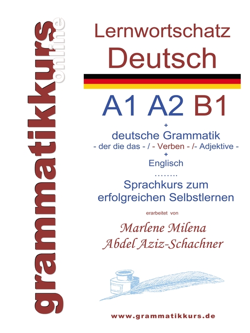 Cover image for Lernwortschatz deutsch A1 A2 B1